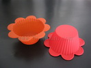 Small Flower Shape Silicone Cup Cake Pan