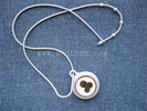 Silicone necklace watch