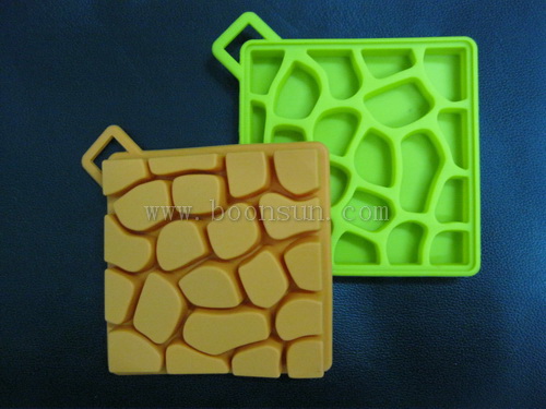 Stone Shape Silicone Ice Cube Tray