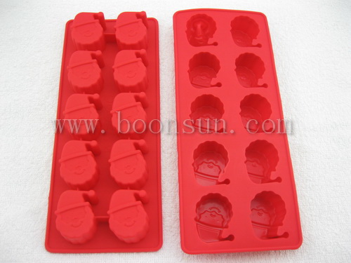 christmas silicone chocolate mould